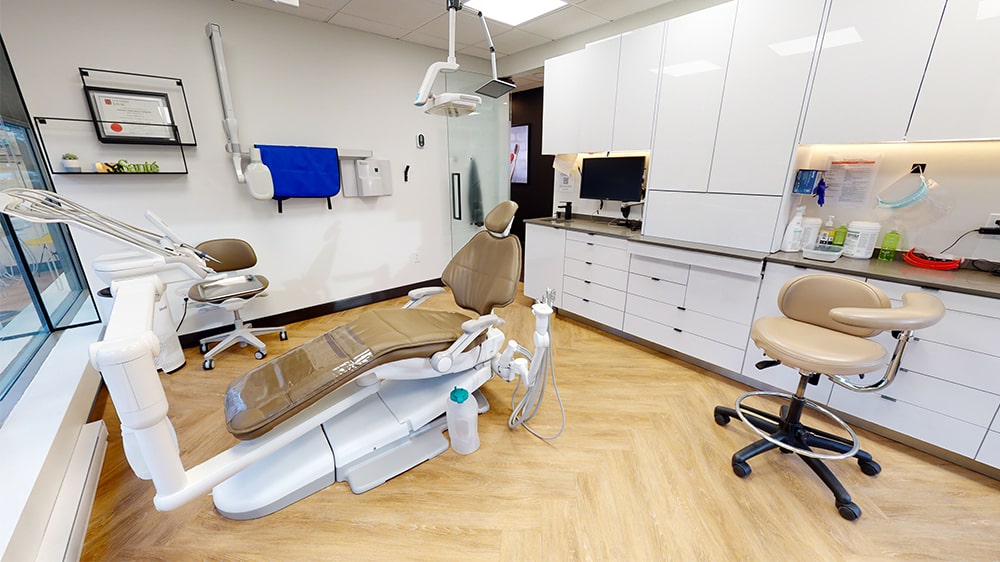 Centre dentaire et d’implantologie Boucherville intérieur